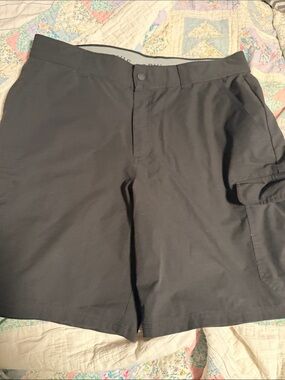 Orvis Black Men's Cargo Shorts with Side Pocket
